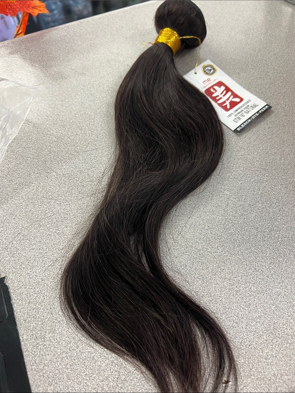 Premium Natural Straight Women's Hair Bundle - Dark Brown
